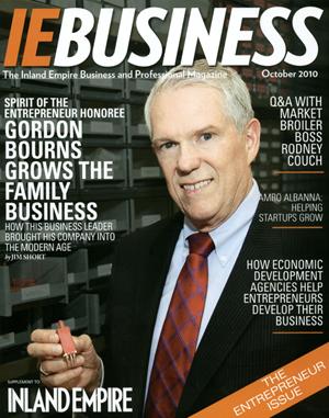 Spirit Lifetime Award Recipient profiled in IE Business magazine Image.